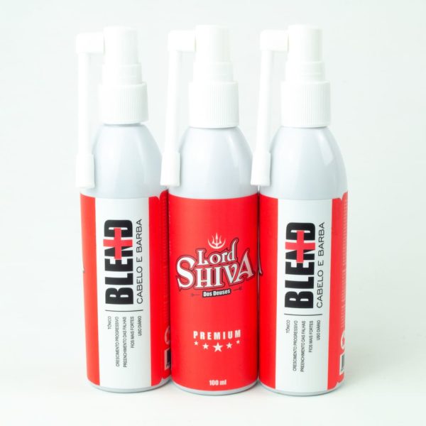 Blend + cabelo e barba Lord Shiva