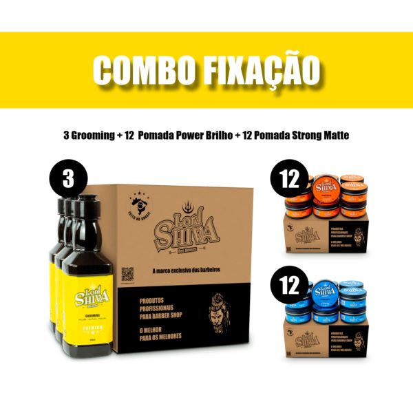 Combo Fixação Lord Shiva